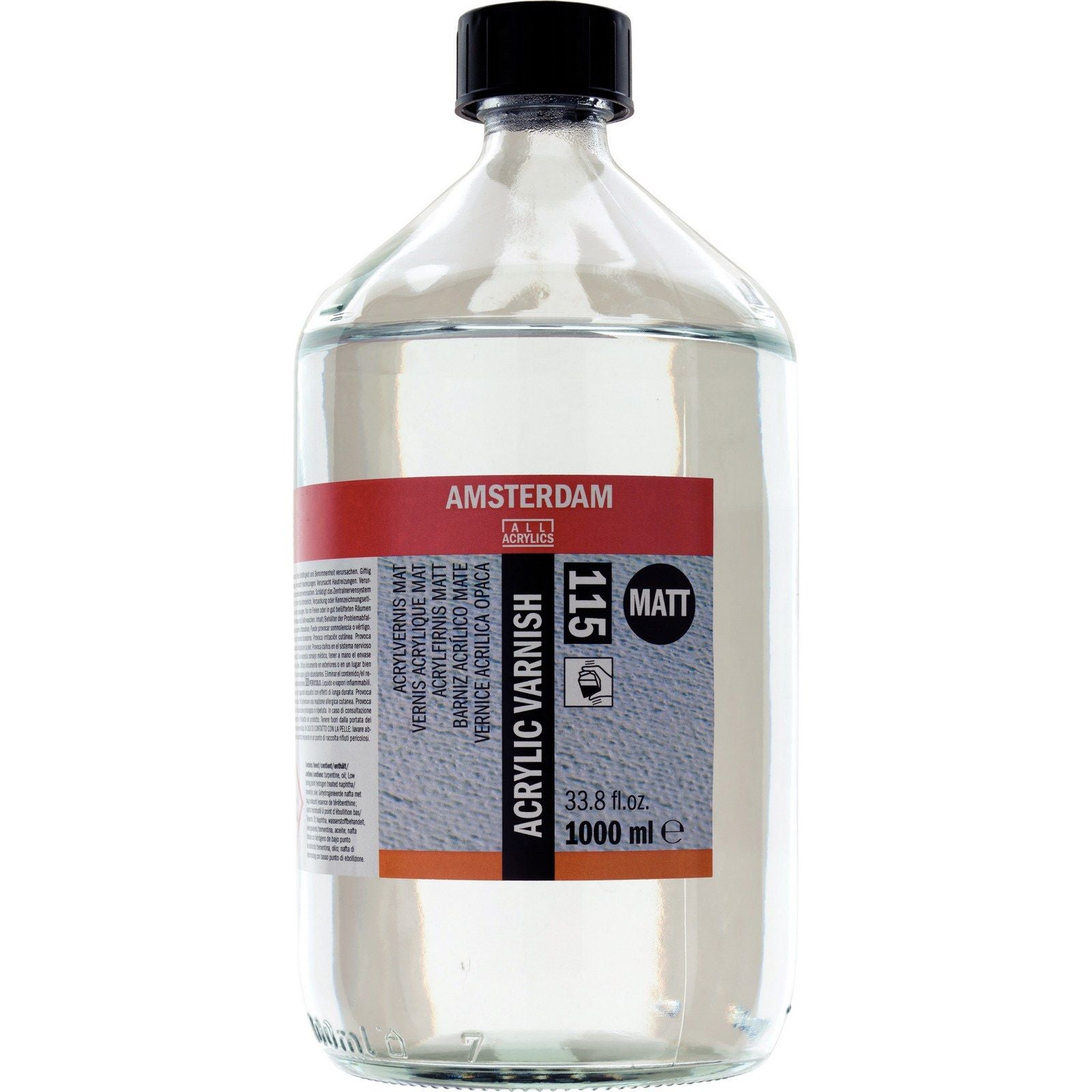 Amsterdam tous acryliques amsterdam • vernis acrylique mat 115 1000ml