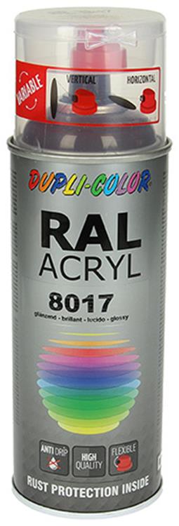 Motip 1000545 - 349775 ral 8017 brun chocolat 400 ml | 2 pièces