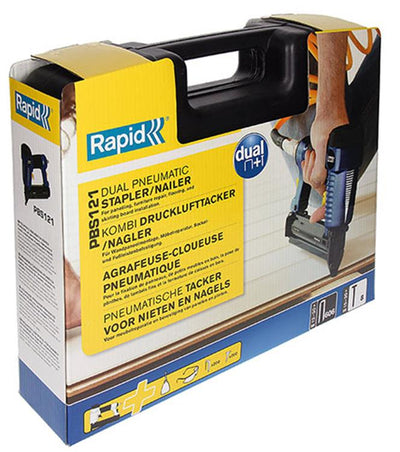 Rapid 1006102 - cloueuse pneumatique airtac pbs121 en coffret + acc. | 1 pièce