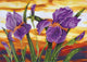 Diamond dotz iris fleurs faisant des diamants de peinture de diamants