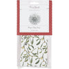 Vivi gade étoile de sacs en papier, 80 gr, vert, blanc, 1 set