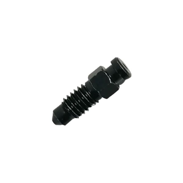 Kt tuyau de frein hydraulique au mamelon de ventilation m6 noir