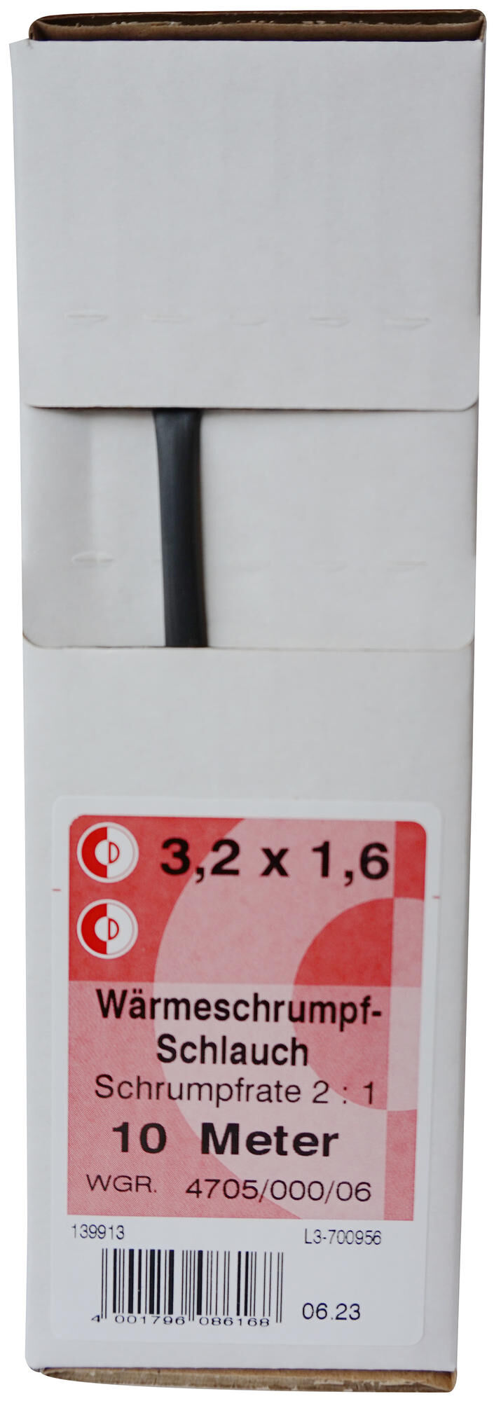 TUBE DOSHELHAUS SHTINK 3,2 mm kart.a10mm
