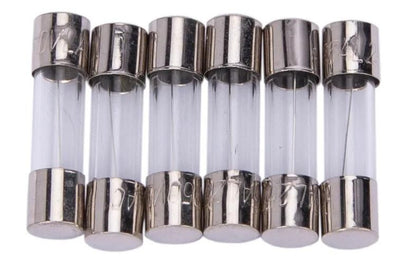 Dresshelhaus en verre fusibles 5x20 mm pour l'autoradio 5a 6 pièces