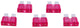 Dobshelhaus plat plats 4a rose