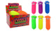 Johtoy Fluffy Worm grand avec les yeux, 28 cm