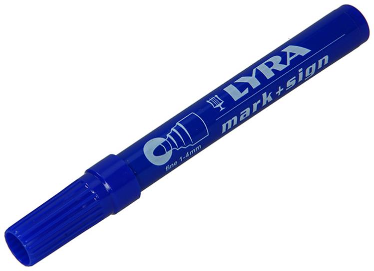 Lyra 1010973 - marqueur indélébile fin bleu 112 | 10 pièces