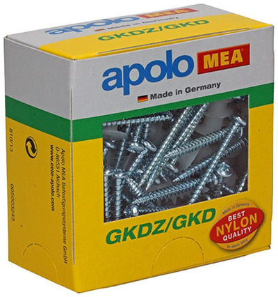 Celo 1008008 - bouchons pour plaques de plâtre avec vis nylon 9gkdpz 50 pièces | 2 pièces