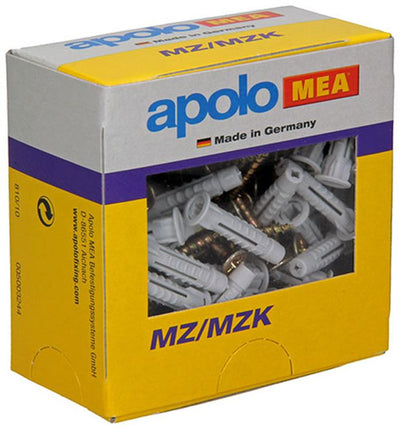 Celo 1008011 - bouchons universels avec vis mzk 6x30mm 50 pièces | 2 pièces