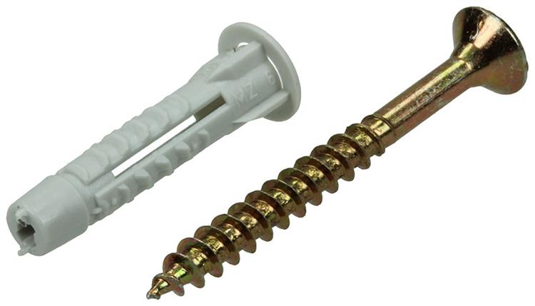 Celo 1008011 - bouchons universels avec vis mzk 6x30mm 50 pièces | 2 pièces
