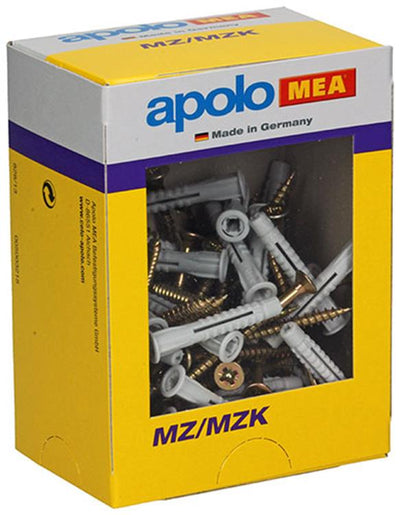 Celo 1008012 - bouchons universels avec vis mzk 6x41mm 50 pièces | 2 pièces