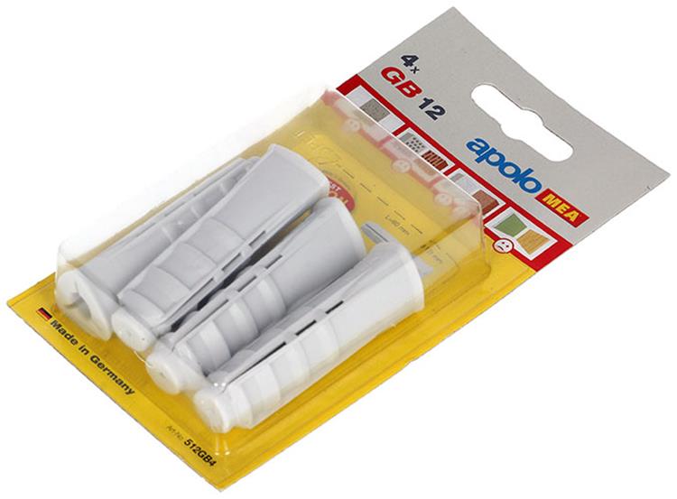 Celo 1047079 - bouchons pour béton cellulaire ø12x60mm gb 4 pièces | 1 pièce