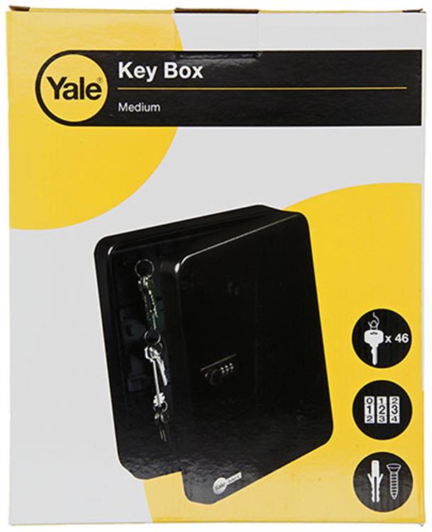 Yale 1006014 - boîte à clés moyen verrouillage à combinaison | 1 pièce