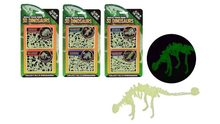 Johntoy construit votre propre dinosaure 3D qui brille dans le noir