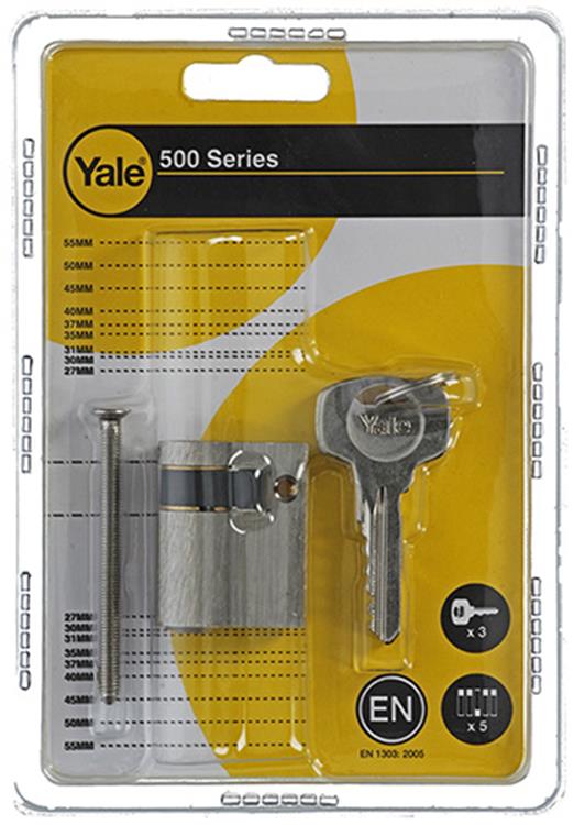 Yale 1006524 - demi-cylindre profilé 0500 mv 40mm (10 30) | 1 pièce