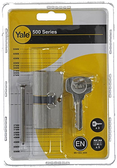 Yale 1006529 - cylindre profilé 500 mv 60mm (30 30) | 1 pièce