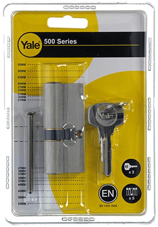 Yale 1006533 - cylindre profilé 500 mv 70mm (30 40) | 1 pièce