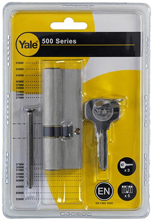 Yale 1006534 - cylindre profilé 500 mv 80mm (30 50) | 1 pièce