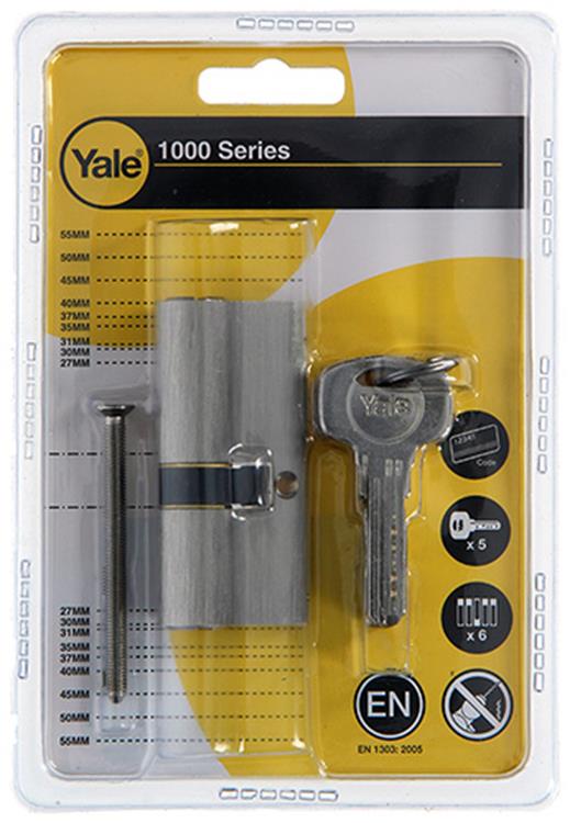 Yale 1006547 - cylindre profilé 1000 mv 70mm (30 40) | 1 pièce