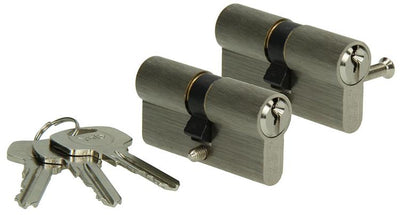 Yale 1006531 - jeu de 2 cylindres profilés 500 mv 60 mm (30 30) | 1 pièce