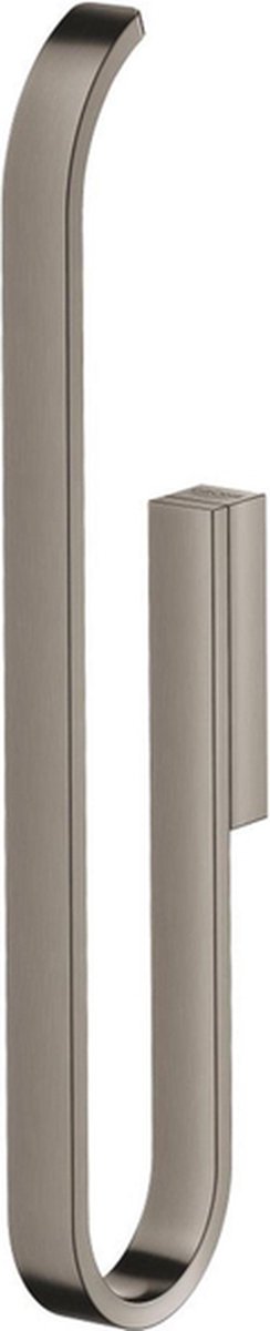 Porte-rouleau de papier toilette de rechange Grohe Selection - pour 2 rouleaux de papier toilette - graphite dur brossé (anthracite mat)