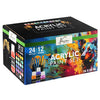 Coffret gouache acrylique complet 24x59ml + 12 pinceaux