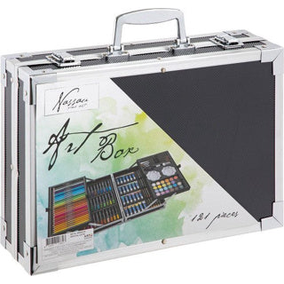 Nassau Fine Art Nassau Luxury Art Set Creative in Metal Case, 121dlg.