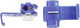 Hella Branch Connecteur bleu 0,8-2,0 mm² 25pcs