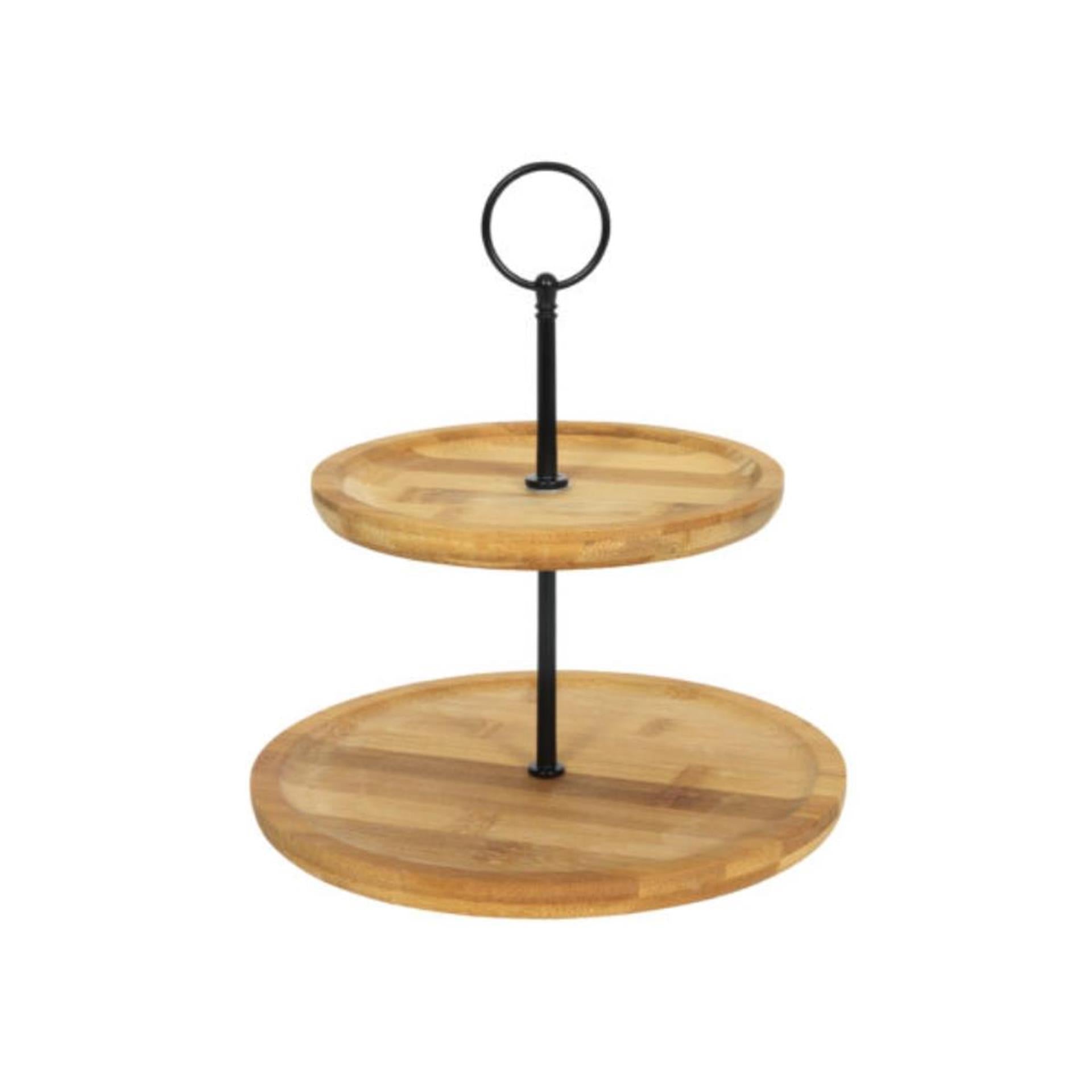 Etagere en bambou Svenska Living 2 couches