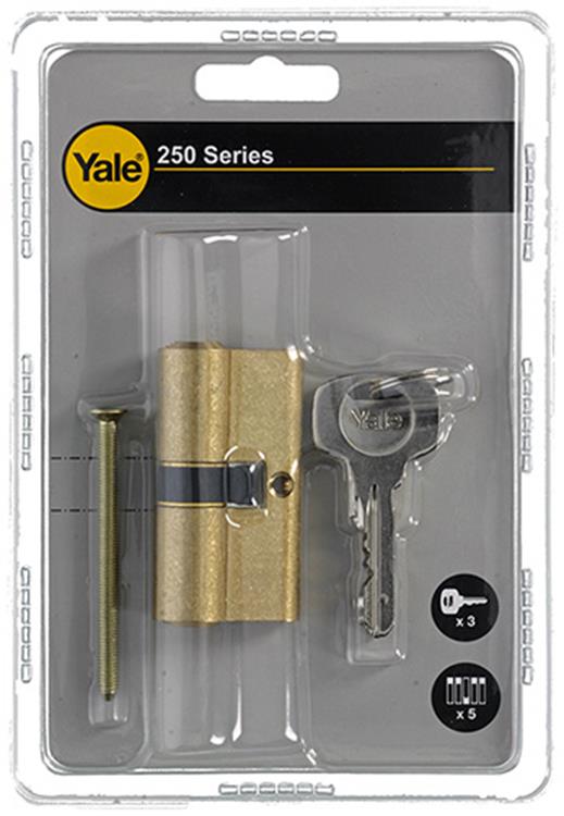 Yale 1006527 - cylindre profilé 0250 mp 60mm(30 30) | 1 pièce