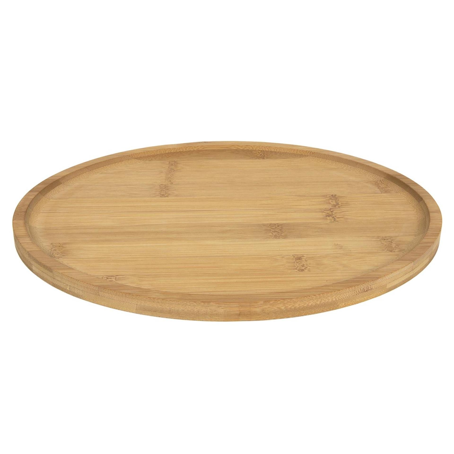 Planche de service ustensiles de cuisine bambou 32,7x25x1,5cm