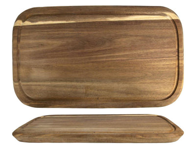 Planche de service avec tranchée en acacia 49x28x2,4cm