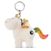 NICI Pluchen Keychain Eenhoorn Rainbow Yang, 10cm
