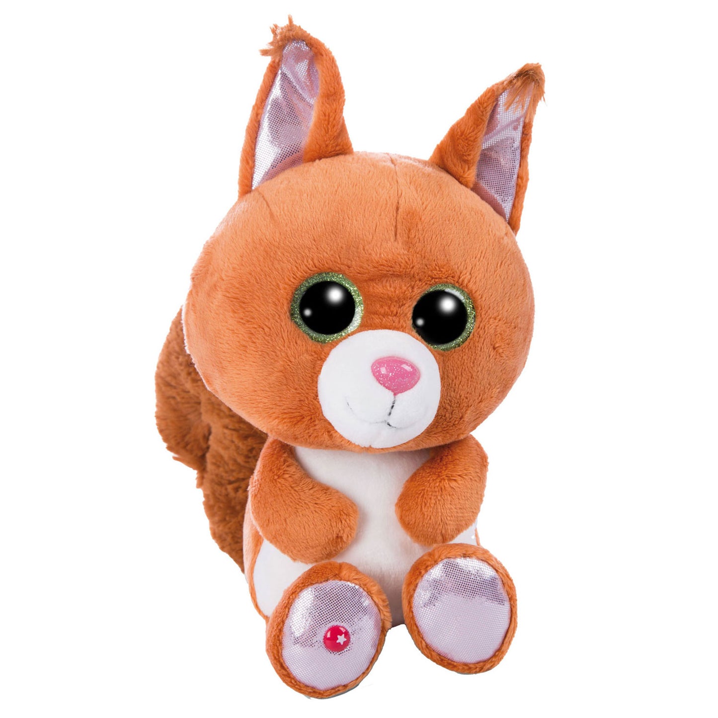 NICI GLUBSCHIS PLUCHEN CUDDUD SQUIRREL SQUIBBLE, 15CM