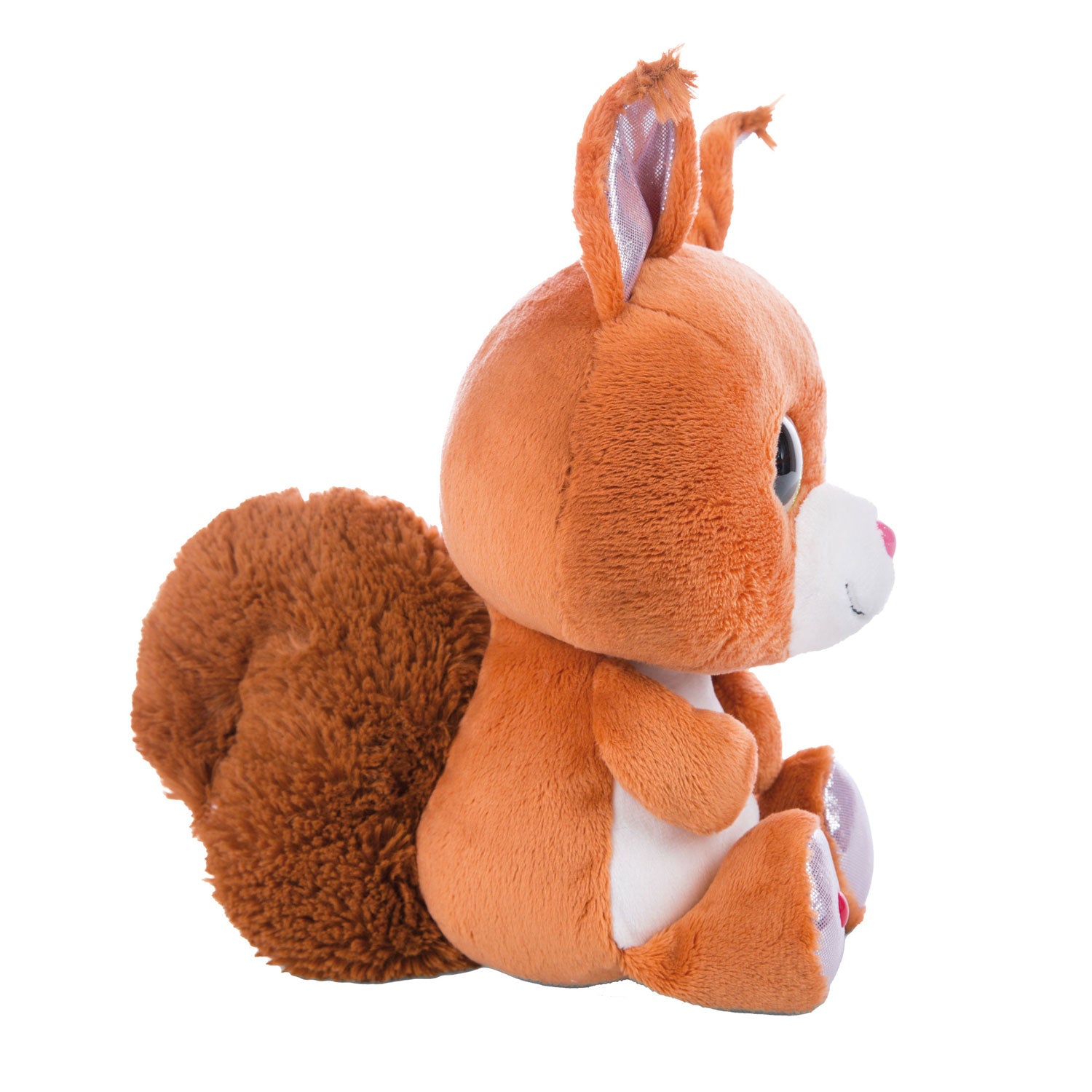 NICI GLUBSCHIS PLUCHEN CUDDUD SQUIRREL SQUIBBLE, 15CM