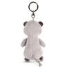 Doramouse de souris endormie de couverture de clés de clés NICI Pluchen, 10,5 cm
