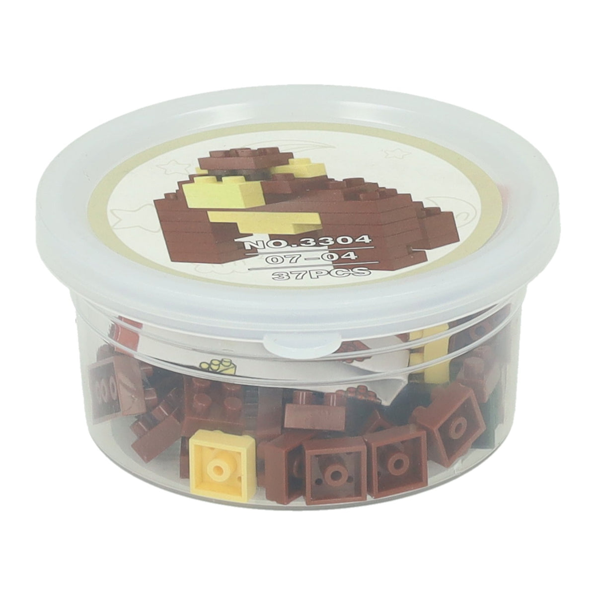 Jono Toys Building Stones Mini Animal en pot