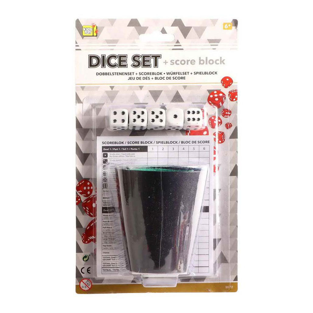 Jono Toys Dobbel set avec bloc de score