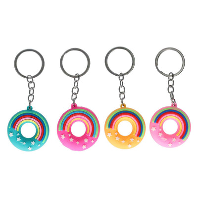 Porte-clés arc-en-ciel