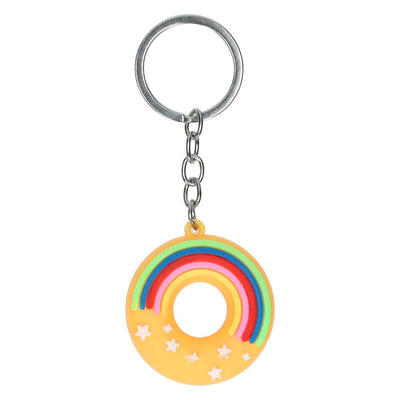 Porte-clés arc-en-ciel