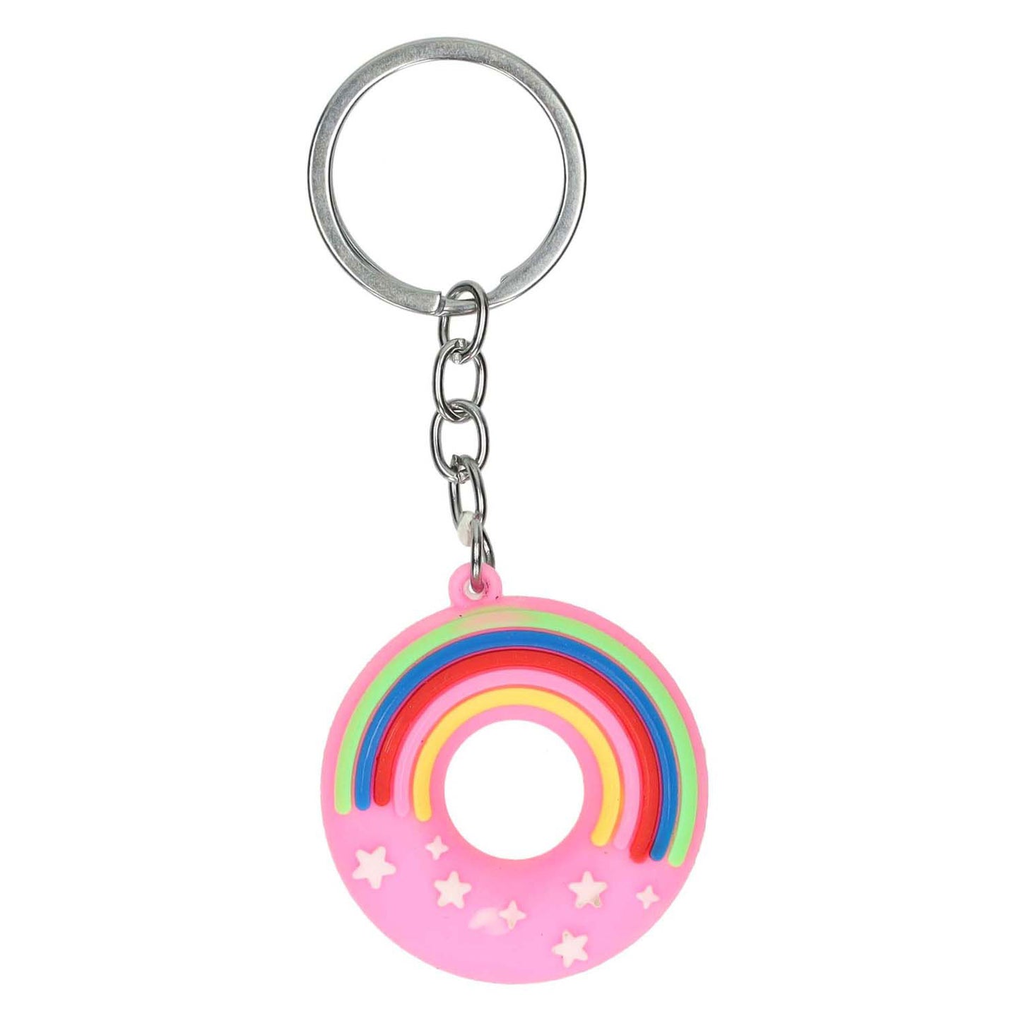 Porte-clés arc-en-ciel