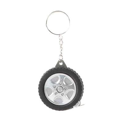 Porte-clés mètre ruban pneu de voiture