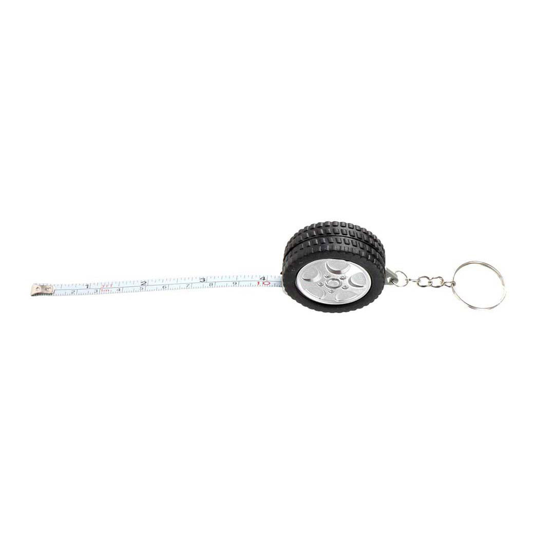 Porte-clés mètre ruban pneu de voiture