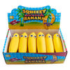 Jono Toys squeeze drôle bananes anti-stress stretch squeeze figure, 12 pcs.