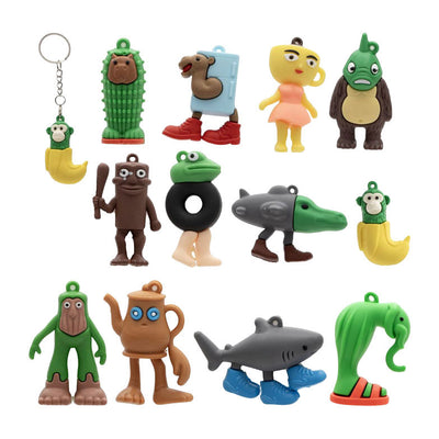 Jono Toys Brainrot Boîte surprise avec figurines de jeu