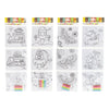 Jono Toys colorie vos propres puzzles - 3 puzzles + 5 marqueurs