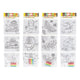 Jono Toys colorie vos propres puzzles - 3 puzzles + 5 marqueurs