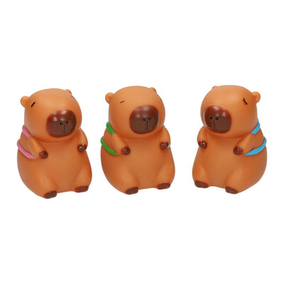 Jono jouets animaux de bain capybara - 3 pcs