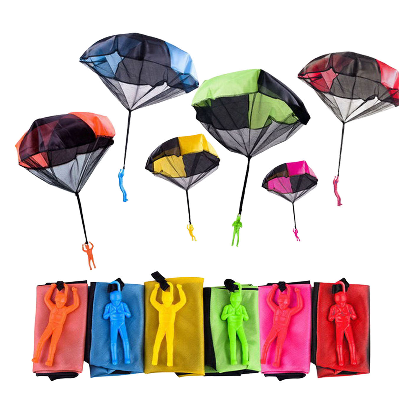 Jono jouets parachute coloré