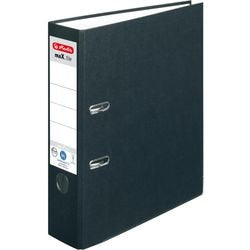 Abi ordner protect plus herlitz dos en carton largeur a4 8 cm étiquette autocollante noire